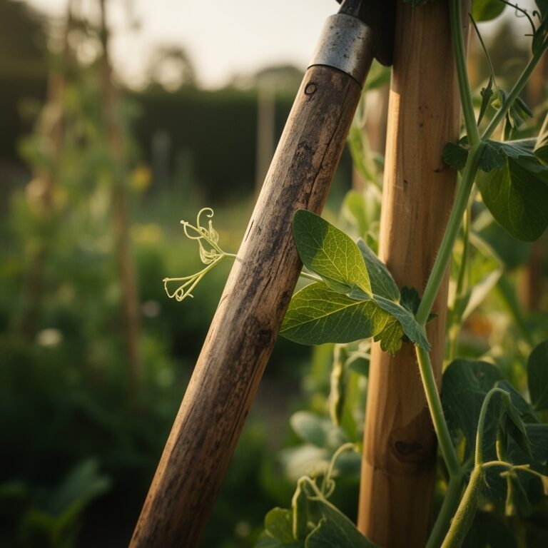 8 Sturdy Steps to Build a Heavy Pea and Bean Trellis